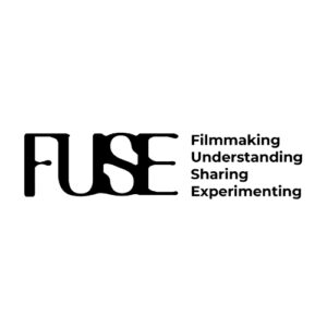 logo tekstowe: FUSE - Filmmaking, Understanding, Sharing, Experimenting